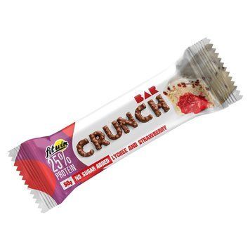 FitWin Crunch Bar 25%, 50 грам - Лічі-полуниця CN15978-1 фото