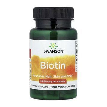 Biotin 5000mcg - 100 caps (Повреждена этикетка) 2024-11-0010 фото