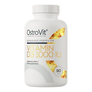 OstroVit Vitamin D3 1000 IU, 90 таблеток CN16838 фото