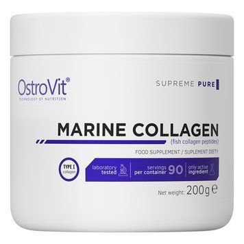 OstroVit Marine Collagen, 200 грам CN7763 фото