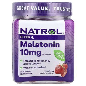 Natrol Melatonin 10mg, 90 желейок CN3572 фото