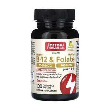 Methyl B-12 & Methyl Folate - 100 tabs 2023-10-5585 фото