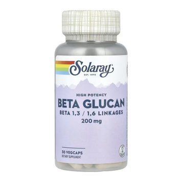 High Potency Beta Glucan 200mg - 30 vcaps 2023-10-6985 фото