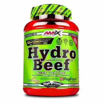 AMIX HydroBeef Protein, 1 кг - Шоколад-арахис-карамель CN17413-1 фото