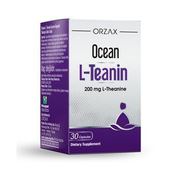 Orzax Ocean L-Teanin 200 mg, 30 капсул CN16300 фото