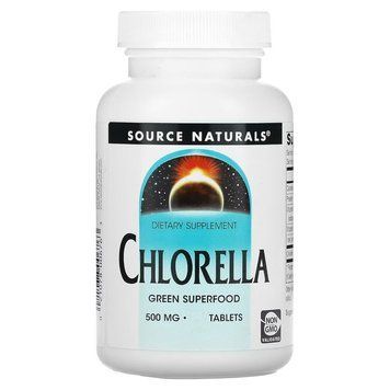 Source Naturals Chlorella, 100 таблеток CN12609 фото