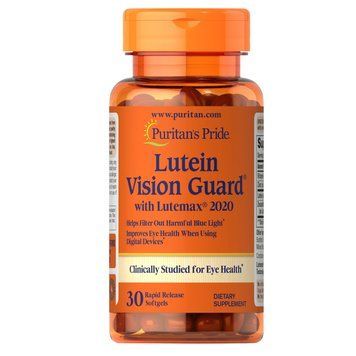 Puritan's Pride Lutein Vision Guard, 30 капсул CN12950 фото