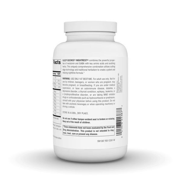 Source Naturals Sleep Science NightRest with Melatonin, 200 таблеток CN20199-1 фото