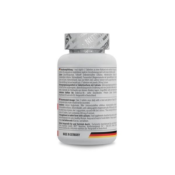 MST Nutrition Calcium Chelate, 90 таблеток CN16564 фото