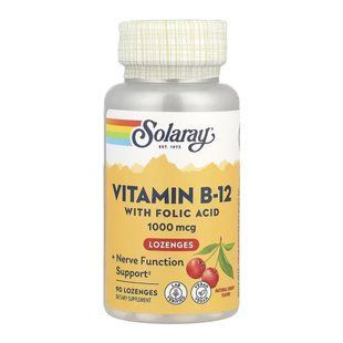 Vitamin B-12 1000mcg - 90 lozenges EDB41578F566 фото