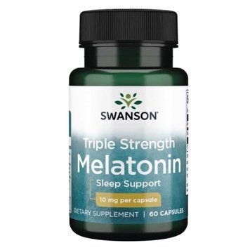 Melatonin 10 mg - 60 Caps (Повреждена банка) 2024-11-0011 фото