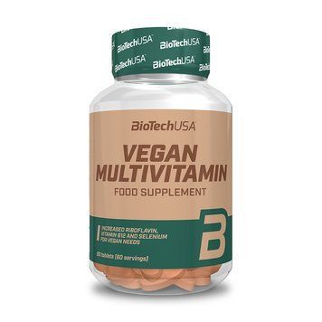 BioTech Vegan Multivitamin, 60 таблеток CN7334 фото