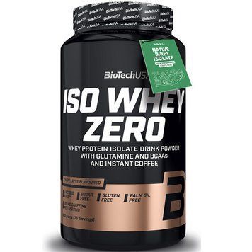 BioTech Iso Whey Zero, 908 грам - Лате CN199-9 фото