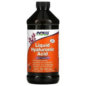 NOW Liquid Hyaluronic Acid, 473 мл CN12219 фото