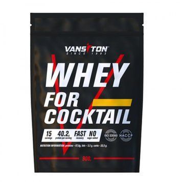 Vansiton Whey For Cocktail, 900 грамм - Банан CN10396-2 фото