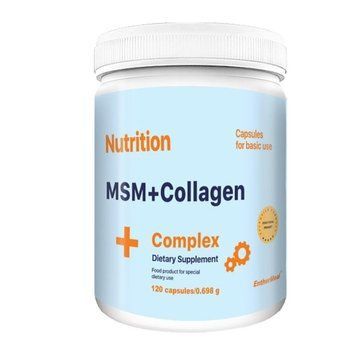 EntherMeal MSM+Collagen Complex, 120 капсул CN12822 фото