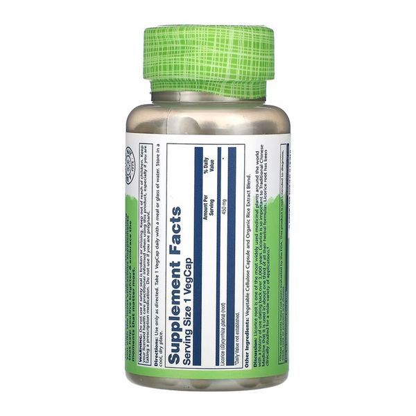 Licorice 450mg - 100 vcaps 2023-10-6722 фото