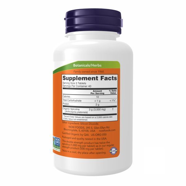 Spirulina 1000 mg - 120 tabs 2022-10-0084 фото