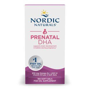 Nordic Naturals Prenatal DHA, 180 капсул FE609BC576A6 фото