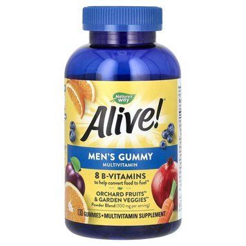 Nature's Way Alive! Men's Gummy, 130 желеек CN16215 фото