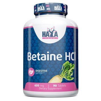 Haya Labs Betaine HCL 650 mg, 90 таблеток CN12229 фото