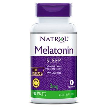 Natrol Melatonin 3mg, 100 таблеток CN3574 фото