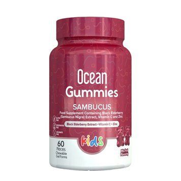 Orzax Ocean Smart Gummies Sambucus, 60 желейок CN16313 фото