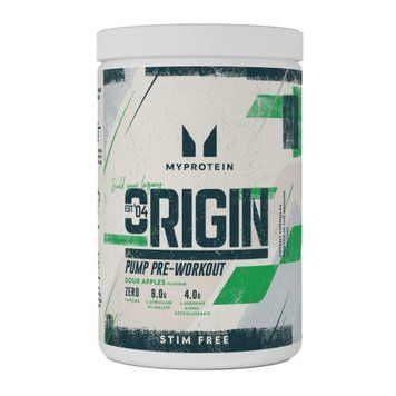 Origin Pre Workout Stim-Free Sour - 30 serv Sour Apple 2023-10-7592 фото