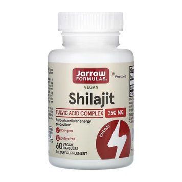 Vegan Shilajit Fulvic Acid Complex 250mg - 60 vcaps (Затертая дата) 2024-11-0012 фото