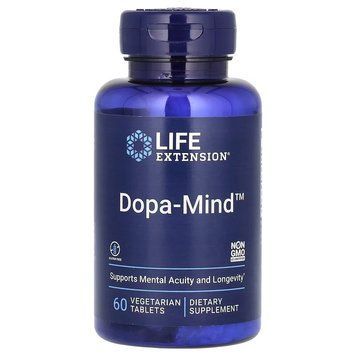 Life Extension Dopa-Mind, 60 вегатаблеток CN16555 фото