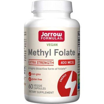 Jarrow Formulas Methyl Folate 400 mcg, 60 вегакапсул CN8220 фото