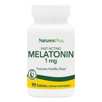 Natures Plus Fast Acting Melatonin 1 mg, 90 таблеток CN13512 фото