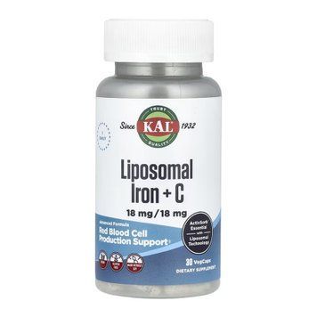Liposomal Iron 18mg - 30 vcaps 2023-10-6993 фото