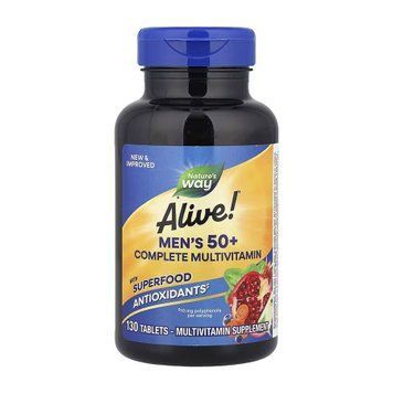 Men's 50+ Complete Multivitamin - 130 tabs 2023-10-6940 фото