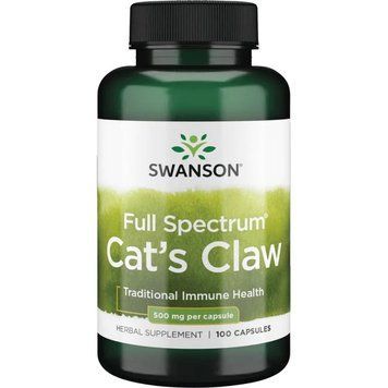 Swanson Cat's Claw 500 mg, 100 капсул CN7236 фото