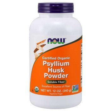 NOW Organic Psyllium Husks, 340 грамм CN7869 фото