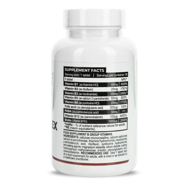 Progress Nutrition Vitamin B-Complex, 90 таблеток CN14323 фото
