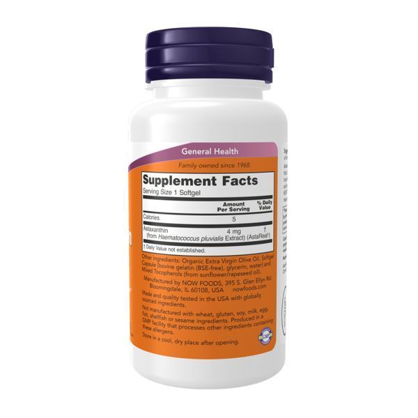 Astaxanthin 4 mg - 90 softgels 2023-10-2517 фото