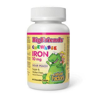 BigFriends Chewable Iron 10 mg - 60 tabs 2023-10-6557 фото