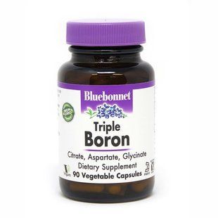Bluebonnet Nutrition Triple Boron 3 mg, 90 вегакапсул CN7898 фото