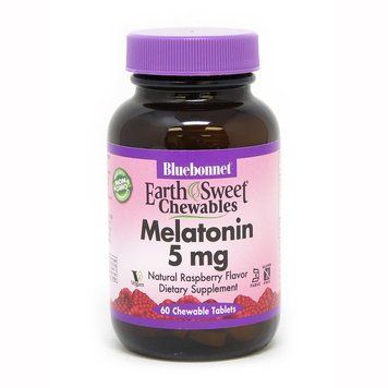 Bluebonnet Nutrition Earth Sweet Chewables Melatonin 5 mg, 60 жевательных таблеток CN5113 фото