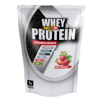 Whey Protein - 1000g Strawberry with Cream 2023-10-5826 фото