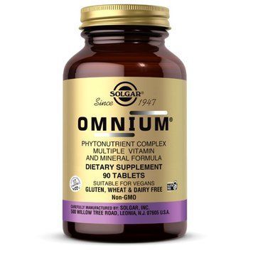Solgar Omnium Phytonutrient, 90 таблеток CN12463 фото