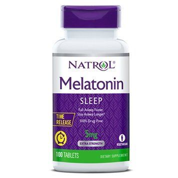 Natrol Melatonin 5mg, 100 таблеток CN3575 фото