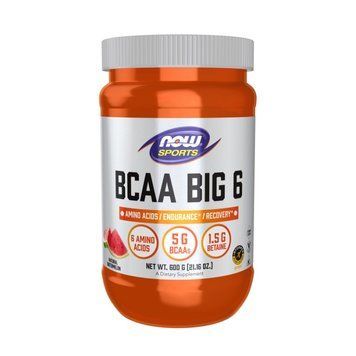 NOW BCAA Big 6 Powder, 600 грамм - Арбуз CN9248-1 фото