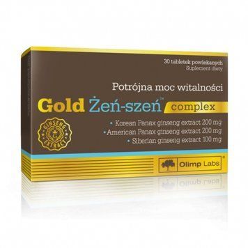 Olimp Sport Nutrition Gold Ginseng, 30 капсул CN2528 фото