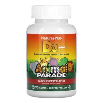 Kids Vit D3 Chewable 500 IU - 90 tabs (Повреждена банка) 2023-10-7966 фото