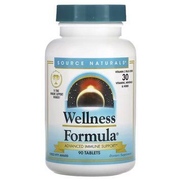 Source Naturals Wellness Formula, 90 таблеток E9AF465D0638 фото