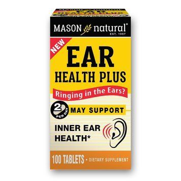 Mason Natural Ear Health Plus, 100 таблеток CN10931 фото