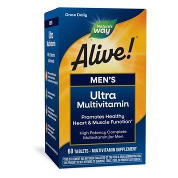 Nature's Way Alive! Once Daily Men's Ultra Potency, 60 таблеток CN12294 фото